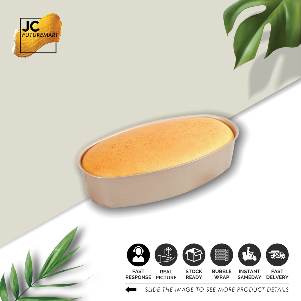 CHEFMADE LOYANG CHEESE CAKE PAN NON STICK CHAMPAGNE GOLD - WK9062