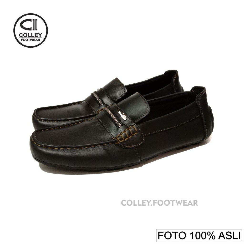 COD - SEPATU KULIT ASLI 100% / MOCASSIN PRIA / LOAFERS / CASUAL LEATHER SHOES CLY-ODL-021