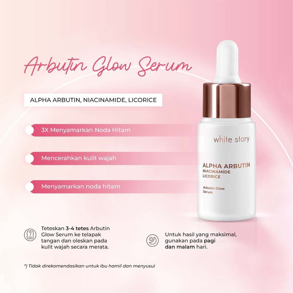 WHITE STORY Arbutin Glow Serum