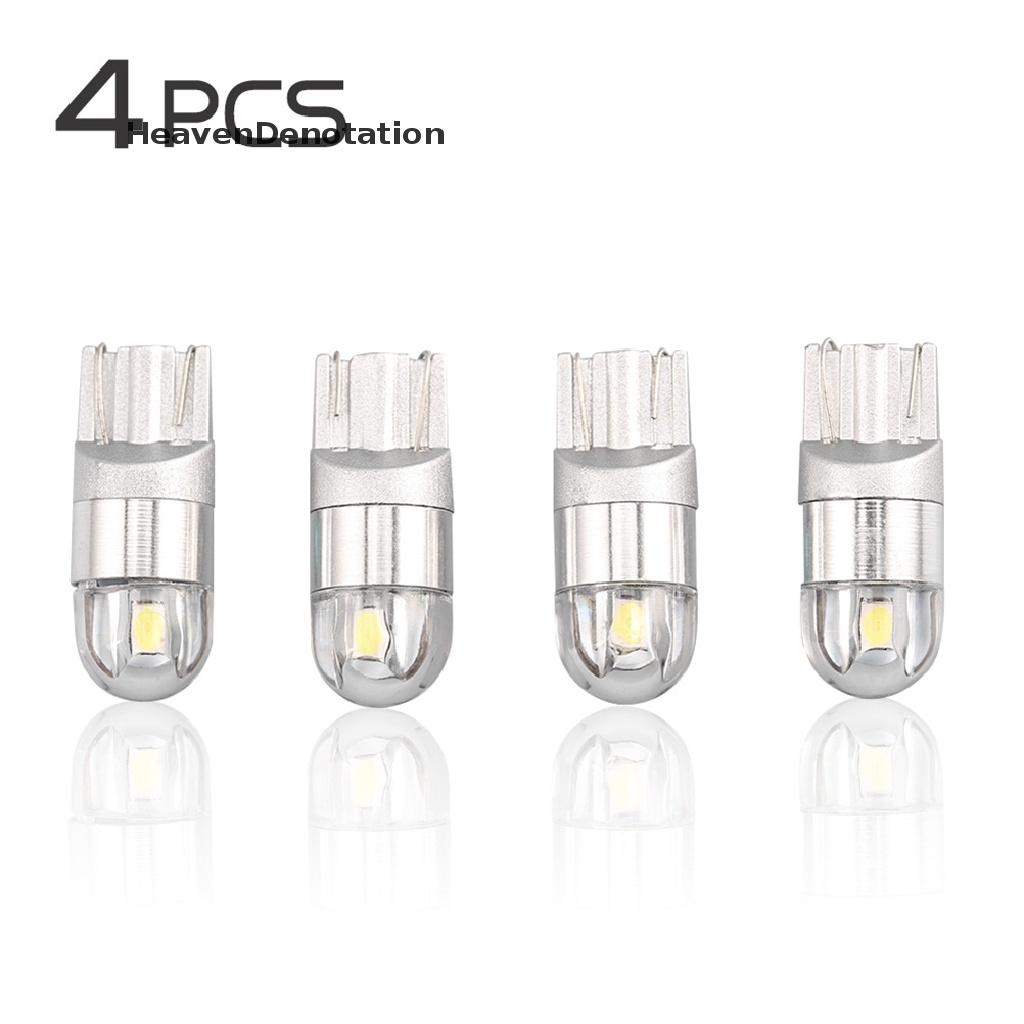 4pcs Lampu Led T10 Osram 3030 2smd W5W 192 168 12v Dc Warna Putih Untuk Interior