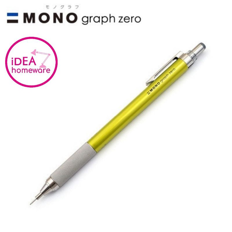 

Tombow Pensil Mekanik Mono Graph Zero Lime 0.5 mm DPA-162D Made Japan