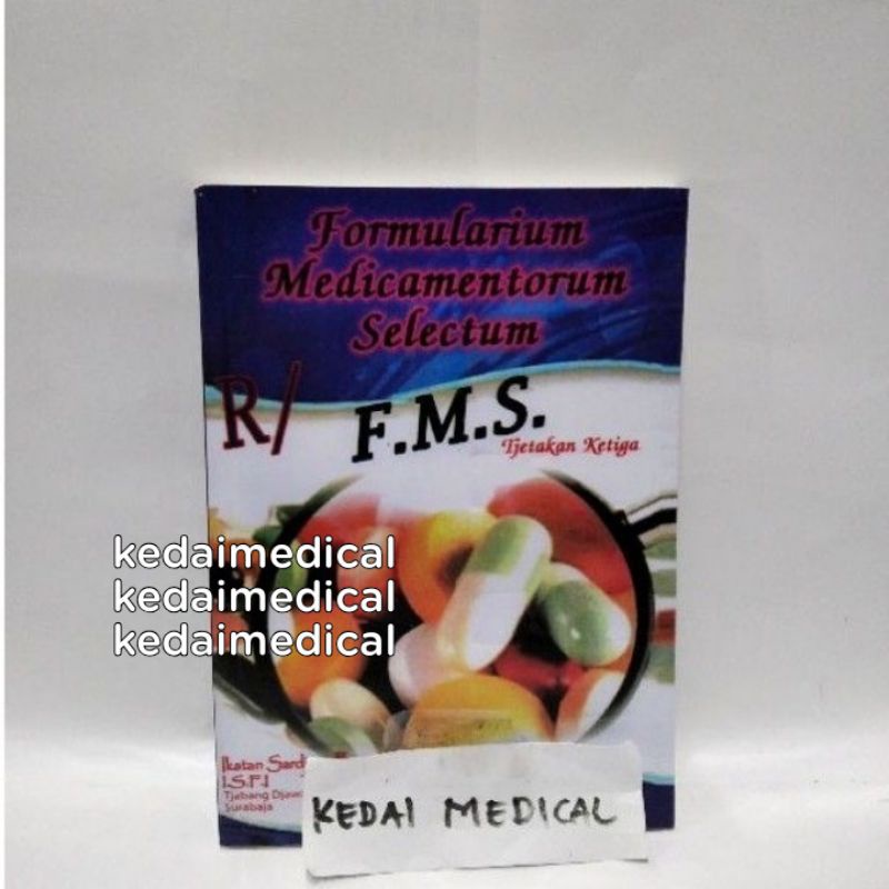 BUKU FORMULARIUM MEDICAMENTORUM SELECTUM FMS TERMURAH