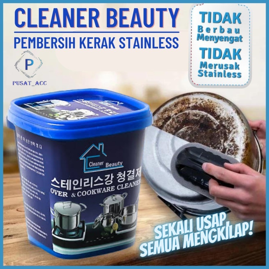 LCB9 - Pembersih Cookware Noda Gosong Stainless Steel Korean Cleaner