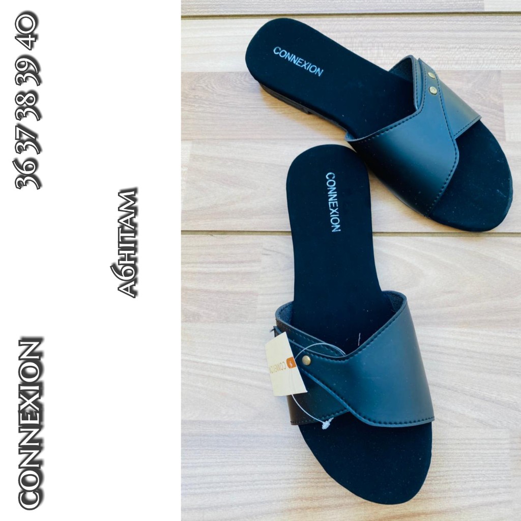 sandal a6hitam