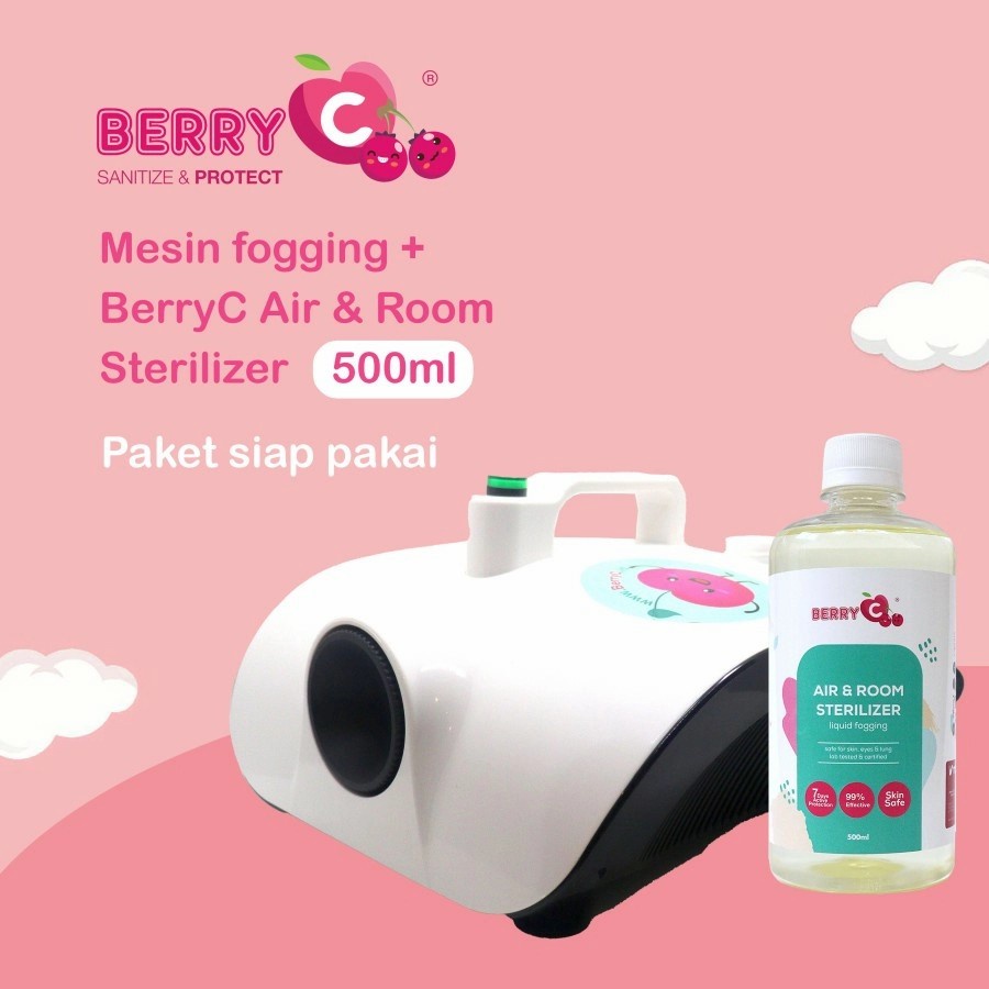 BerryC Mesin Fogging + BerryC Air and Room Sterilizer