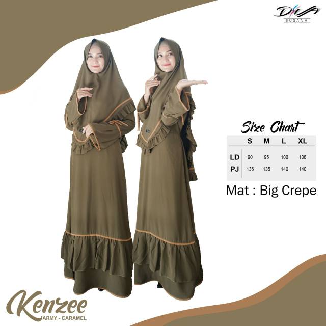 KENZIE GAMIS SET ORI DIVA BUSANA