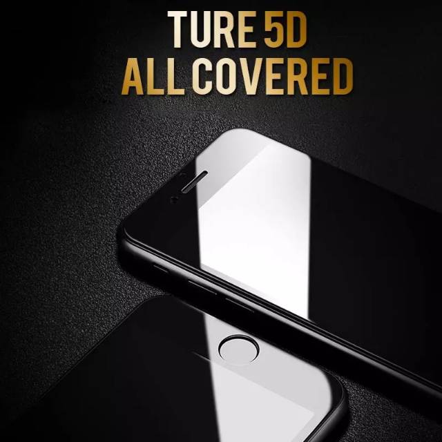 Tampered Glass 5D 9D Full Layar Iphone 5 TG Anti gores Kaca Full Screen Protector Premium