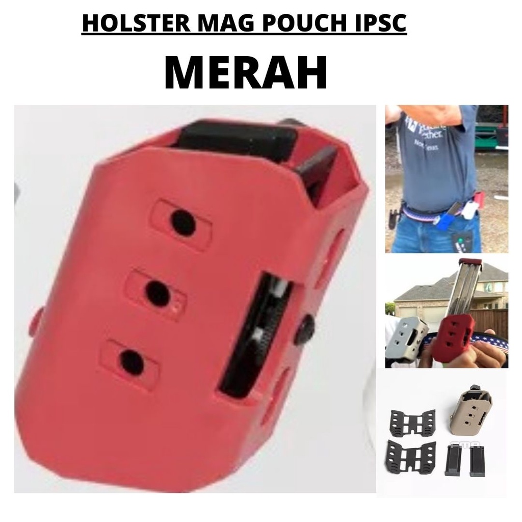 Holster Serbaguna IPSC Tempat Sarung Magazine CNC Mag Pouch 101ILI