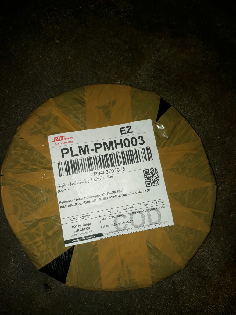 Korang Waring Biru Diameter 20cm