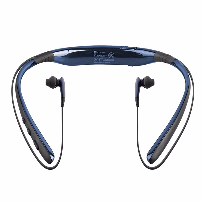 Promo Samsung Level U Wireless Earphone Bluetooth Original Samsung 100% - Navy