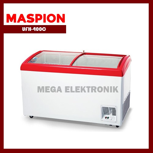 MASPION BY UCHIDA UFH-400C CHEST FREEZER BOX SLIDING 400 LITER