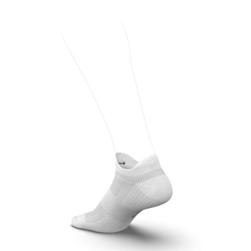 KIPRUN Run 500 Kaos Kaki Halus Tidak Terlihat Olahraga Lari Unisex Isi 2 Pack