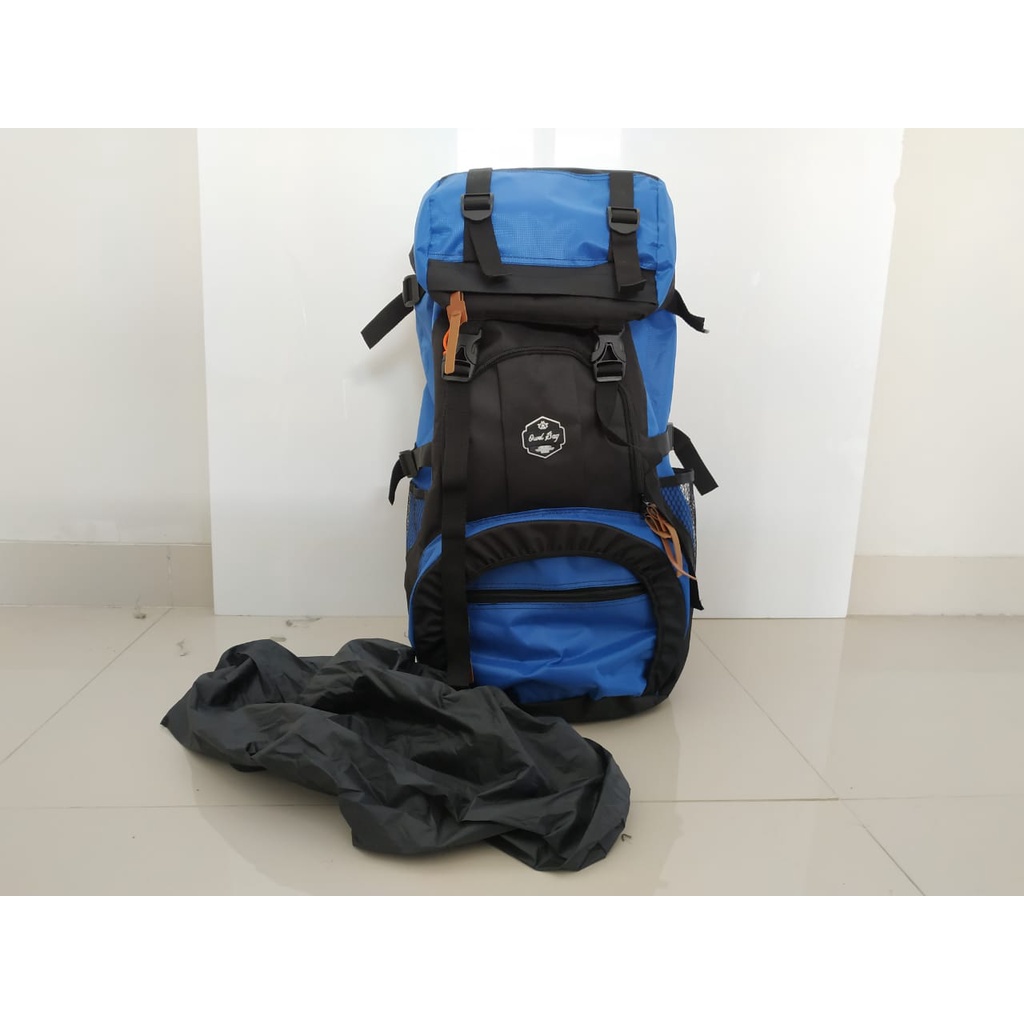 tas ransel 60liter murah, tas carrier 60liter, tas ransel plus raincoat, tas carrier murah, tas gunung murah , tas outdoor murah, tas camping murah Ba500&amp;625