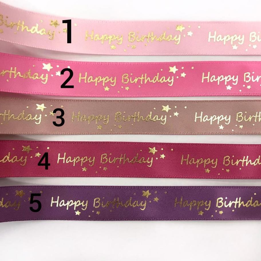 

Best Seller!! (pms-770) PER METER - PITA HAPPY BIRTHDAY SATIN TINTA EMAS/GOLD