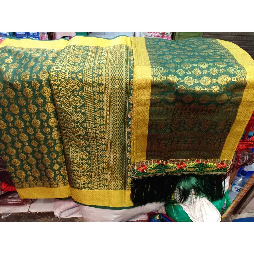 Songket palembang bordir