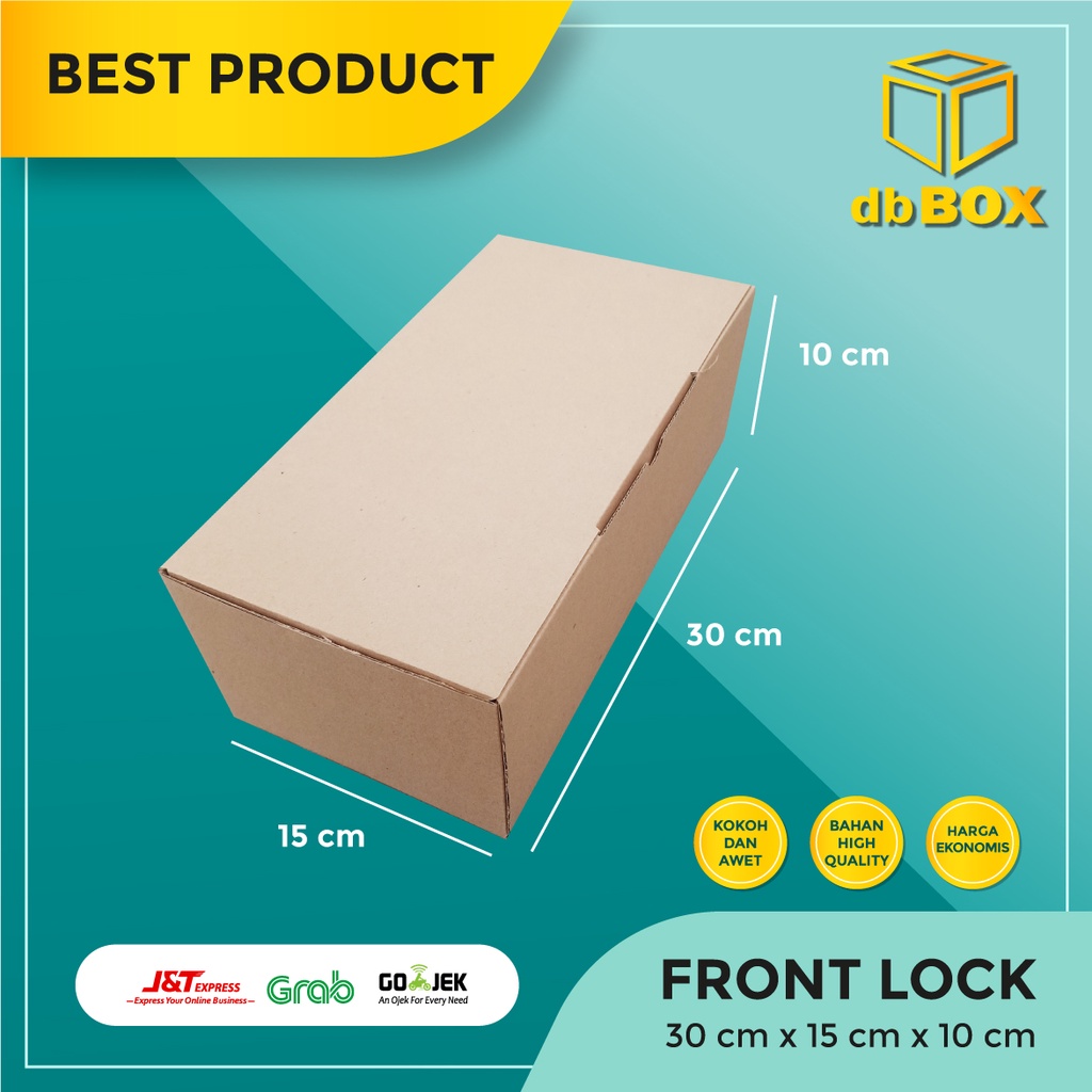 

(10pcs) Kardus 30x15x10 cm....Die Cut kotak aksesoris-dll model box pizza