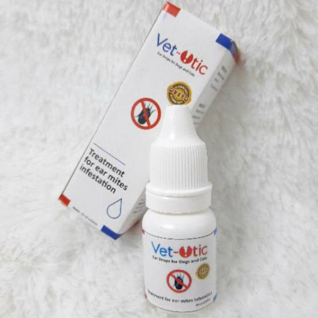 Vet Otic vetotic Vet-Otic Obat Kutu Tetes Telinga 10ml