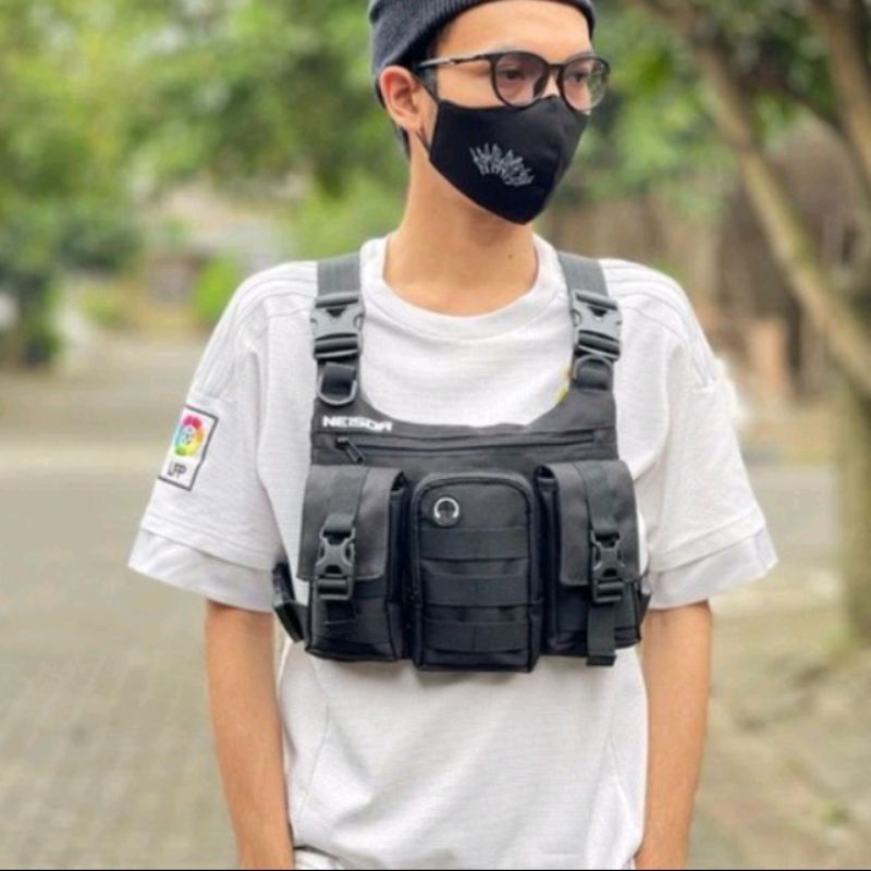chest bag tas dada pria tactical Neisda terbaru 2022