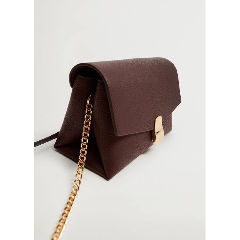 MANGO FLAP PEBBLED BAG
