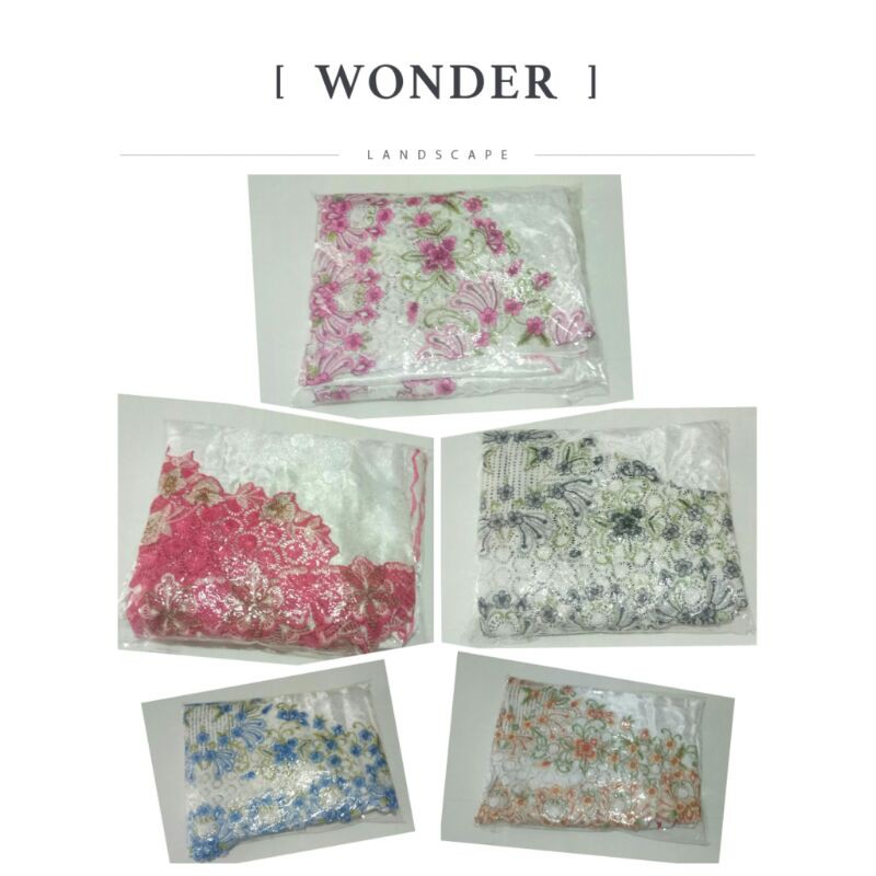 Mukena Dewasa Bordir Semi Sutra Harga Promo