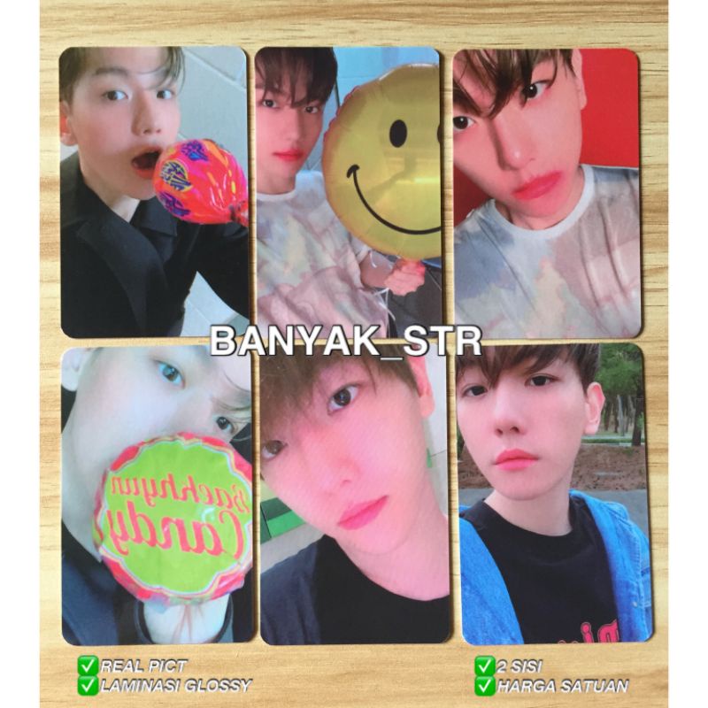 [Ready stock] PHOTOCARD BAEKHYUN CITY LIGHTS UNOFFICAL