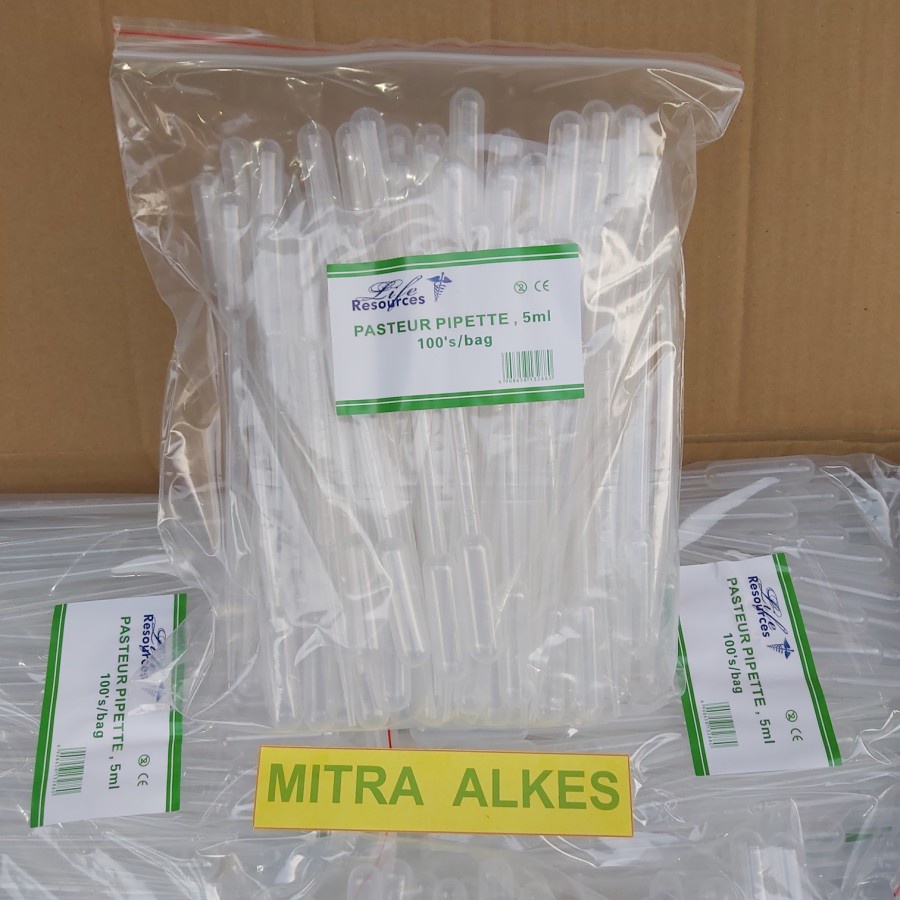 Pipet Tetes Plastik 5ml. Pipet Tetes 5 ml. l Drop Pasteur Pipette 5 ml