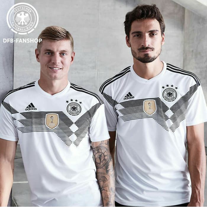 BAJU BOLA / FUTSAL Costum Jersey Jerman Home 2018/2019 Official PIALA DUNIA  RUSIA 2018