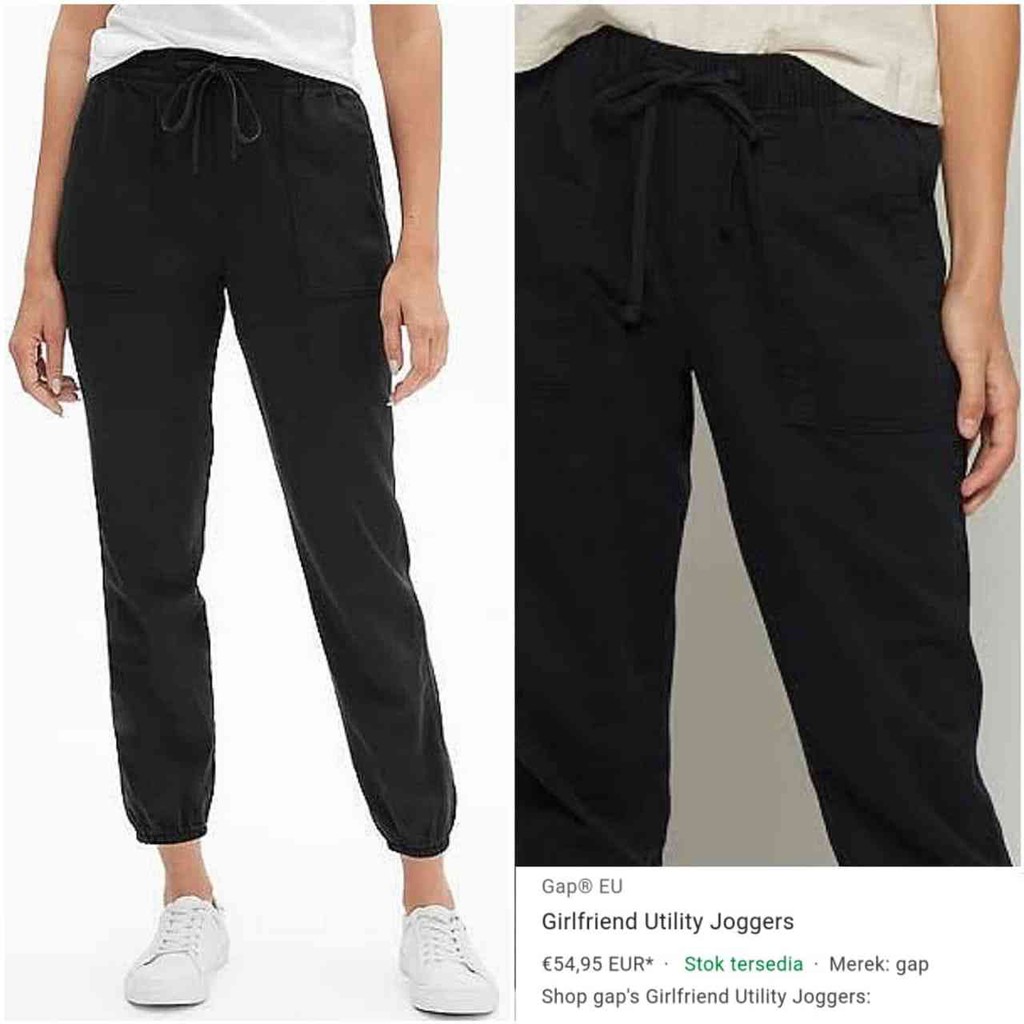 gap drawstring joggers