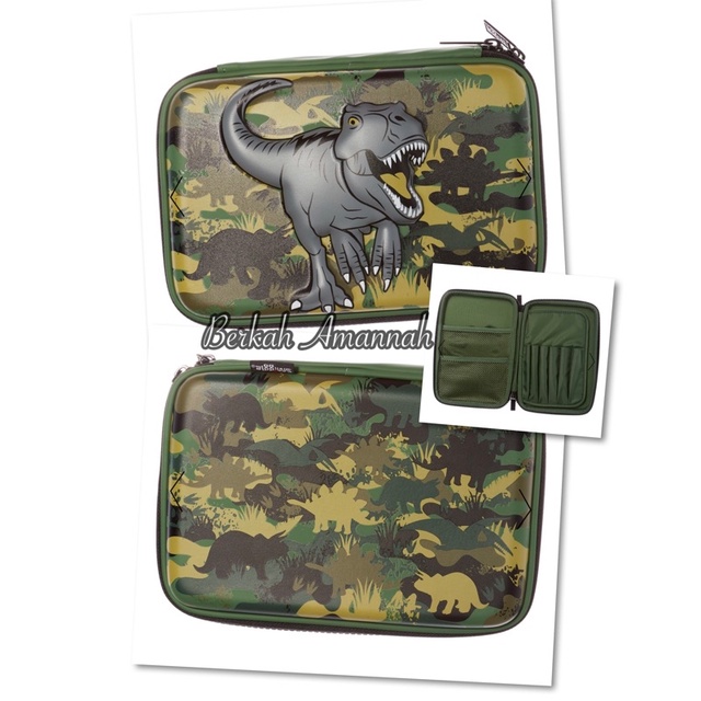 

smiggle Lively Hardtop Pencil Case/pensil case smiggle dinosaur ori