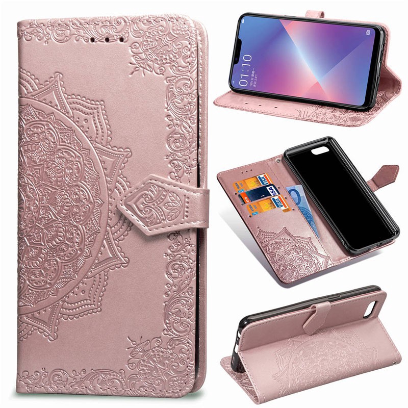 Flip Case Reno 4F OPPO A3S A92 A72 A52 A12E F17 Pro A57