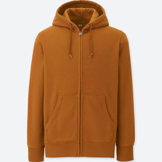 long zip hoodie men's