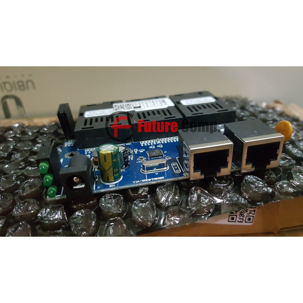 Media Converter 3F2E Board Only 3 Port FO dan 2 Port Eth