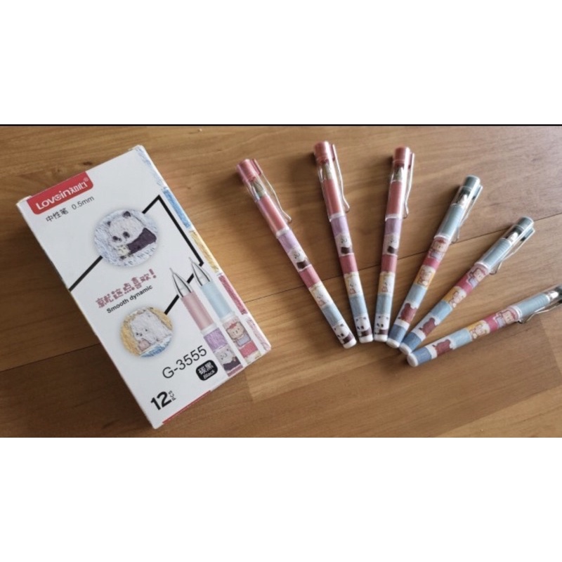 

GEL PEN LOVEIN G-3555 ( 05MM ) harga/ lusin