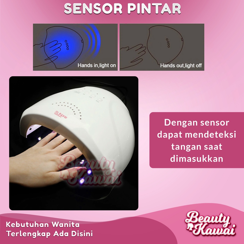 Alat Nail Art kutek Perawatan Kuku UV Led USB SUNONE Portable Mini