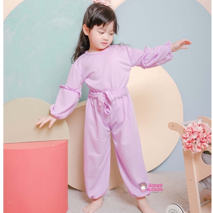 Setelan One Set Anak Perempuan Alika / Setcel Anak 1-5 thn  / Baju One Set