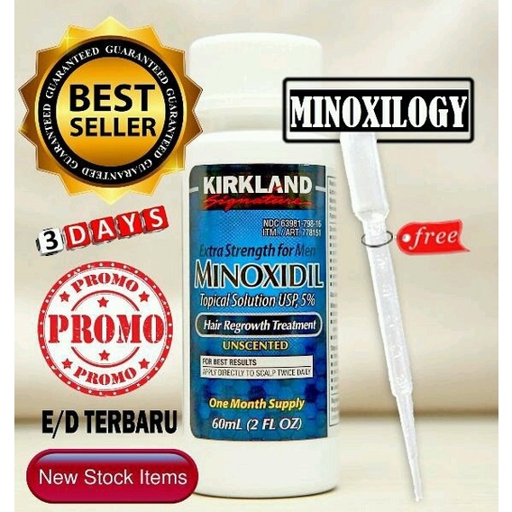 Jual Rambut-vitamin-suplemen- Kirkland Minoxidil 5 Persen Penumbuh ...