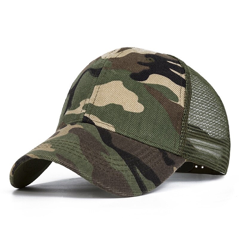 Rhodey Topi Baseball Trucker Cap Hat Army Camouflage - S8R