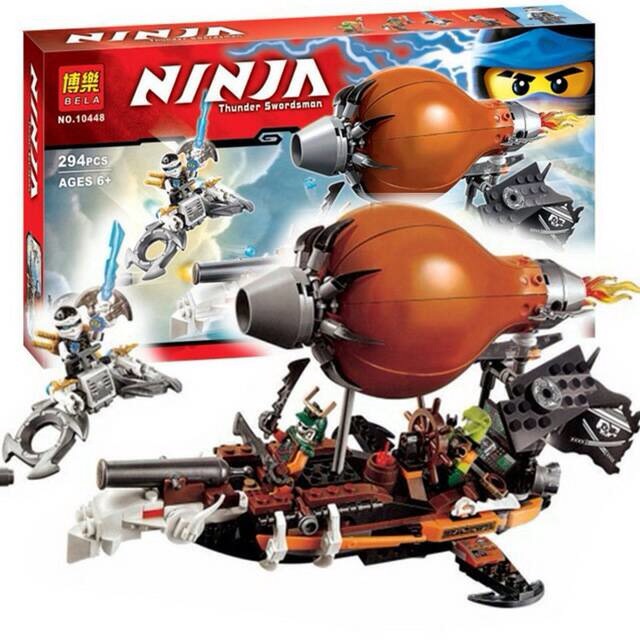 LEGO BELA 10448 NINJA PHANTOM RSID ZEPPELIN
