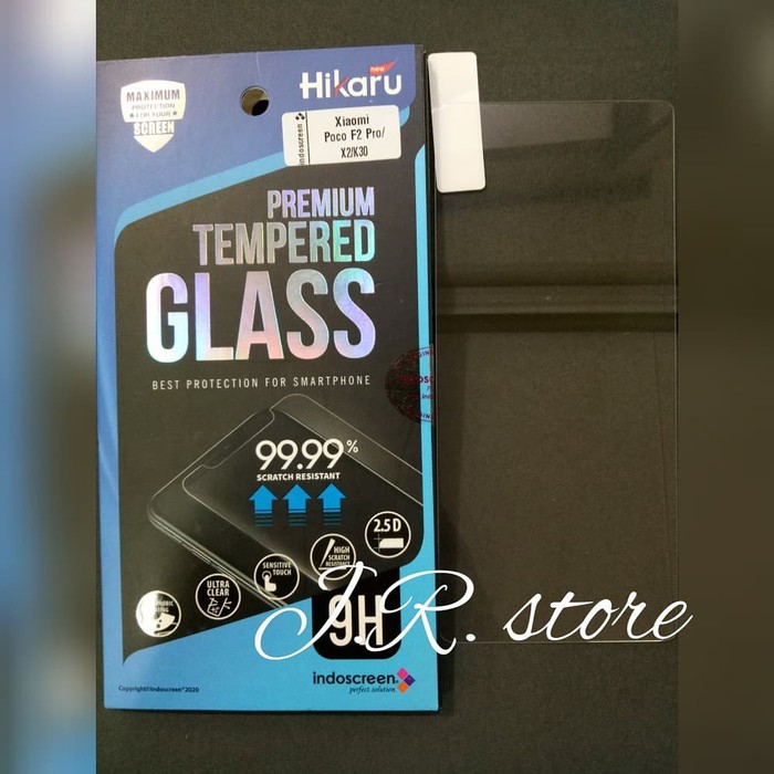 HIKARU BENING TEMPERED GLASS XIAOMI POCO F4 / POCO F4 GT / POCO F3 / POCO F3 GT / POCO F2 PRO / POCOPHONE F1