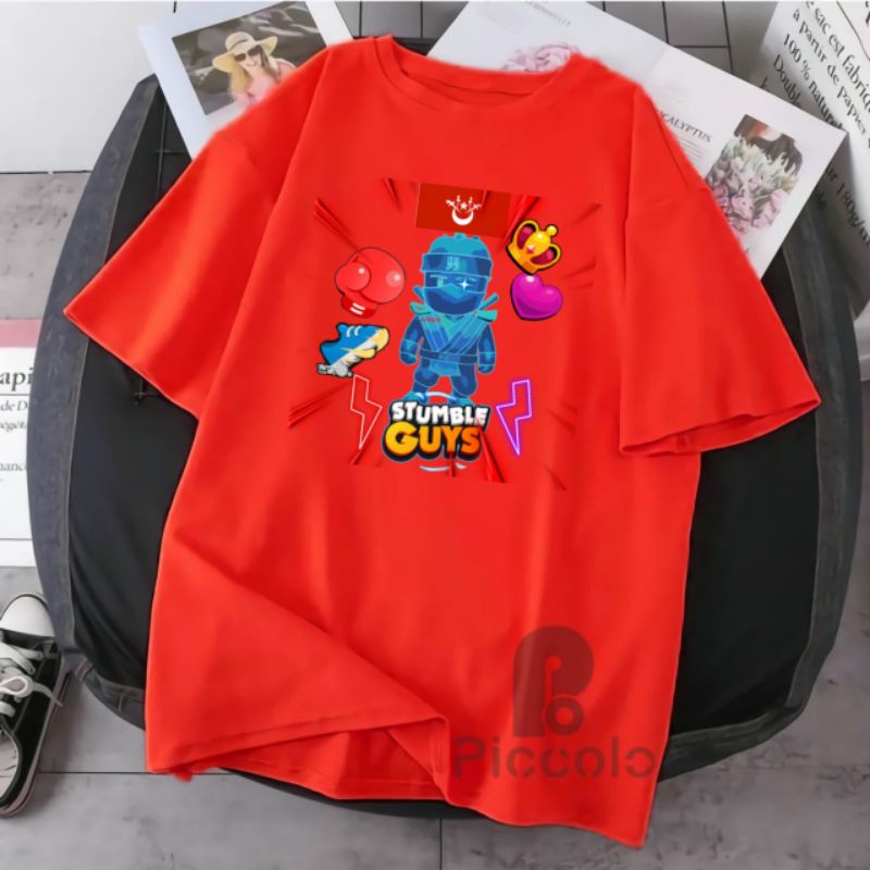 baju kaos anak stumble guys bahan premium