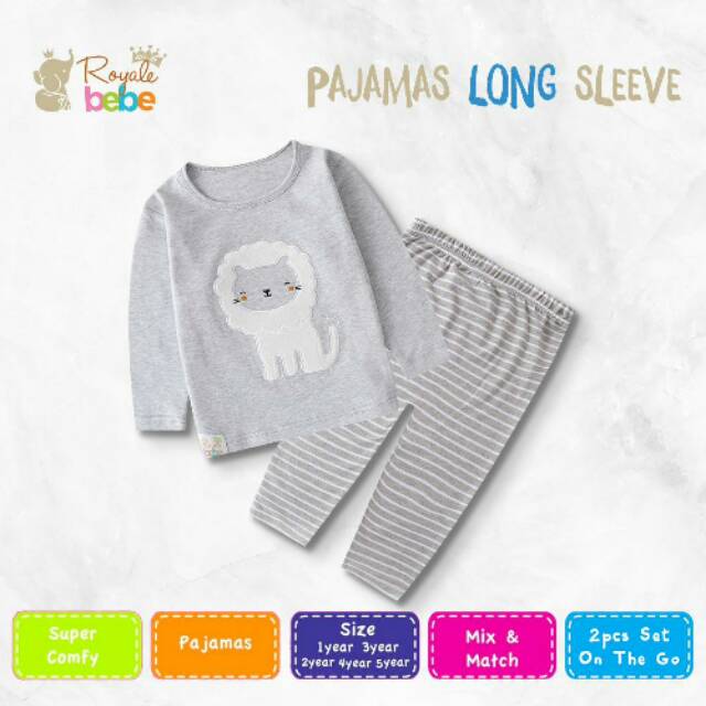 

Royale Bebe Long Sleeve Cheeky Lion