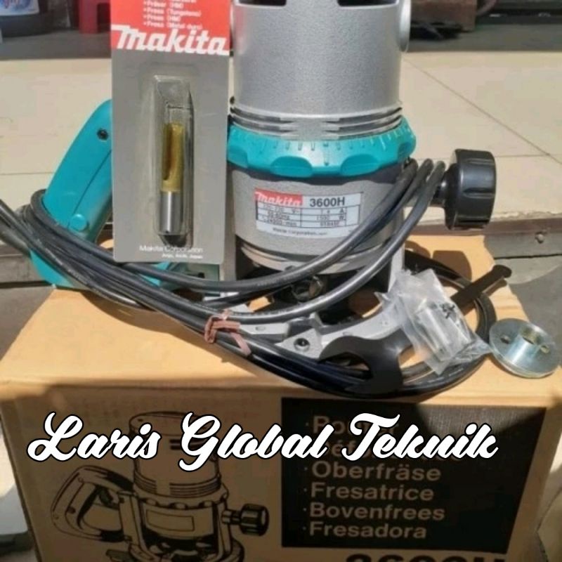 ROUTER TRIMMER MAKITA MADE IN JAPAN 3600H 3600 H
