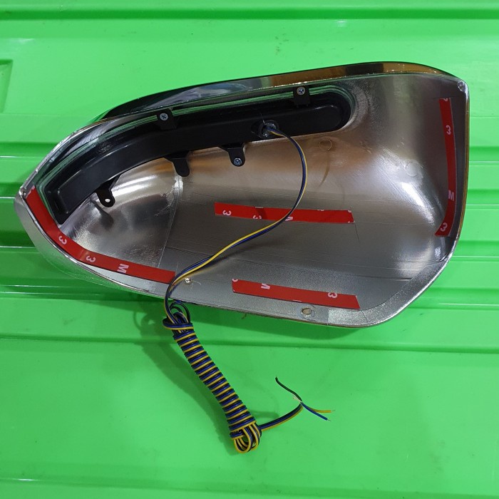 Cover Batok Spion + Lampu Sein CHROME Mobil CALYA / SIGRA