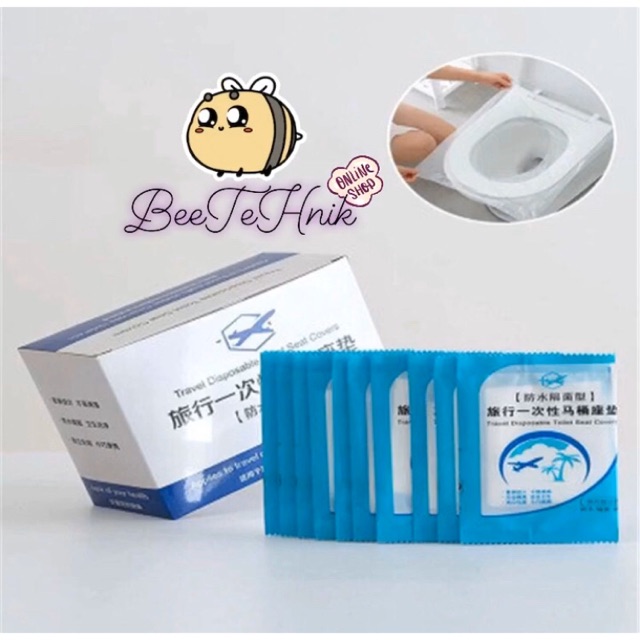 Portable publik toilet travel pad untuk Toilet Duduk Toilet Umum / Toilet Publik Menghindari Virus
