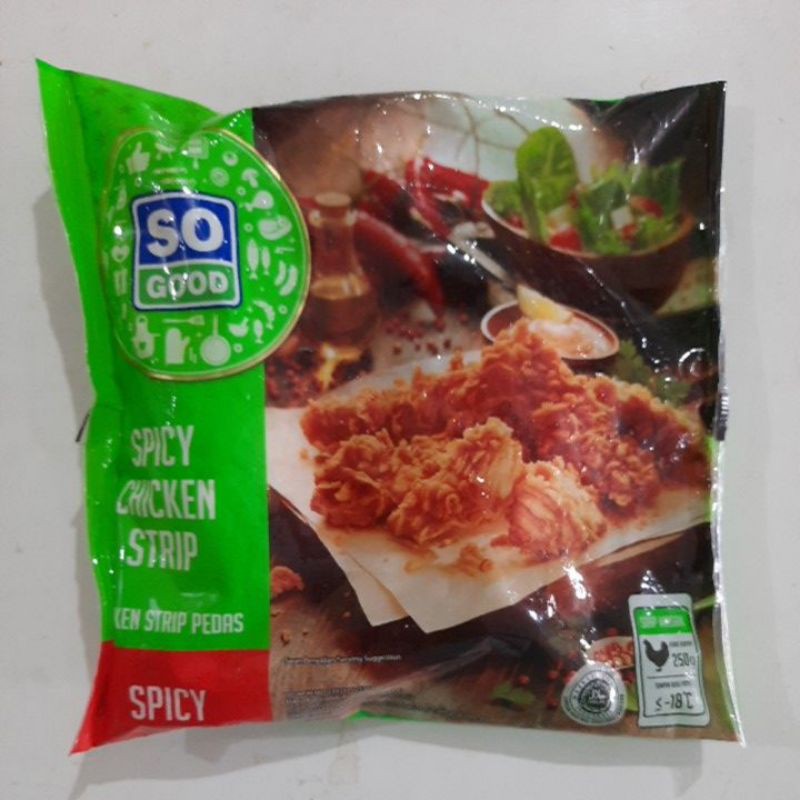 

SOGOOD spicy chicken strip 250gr