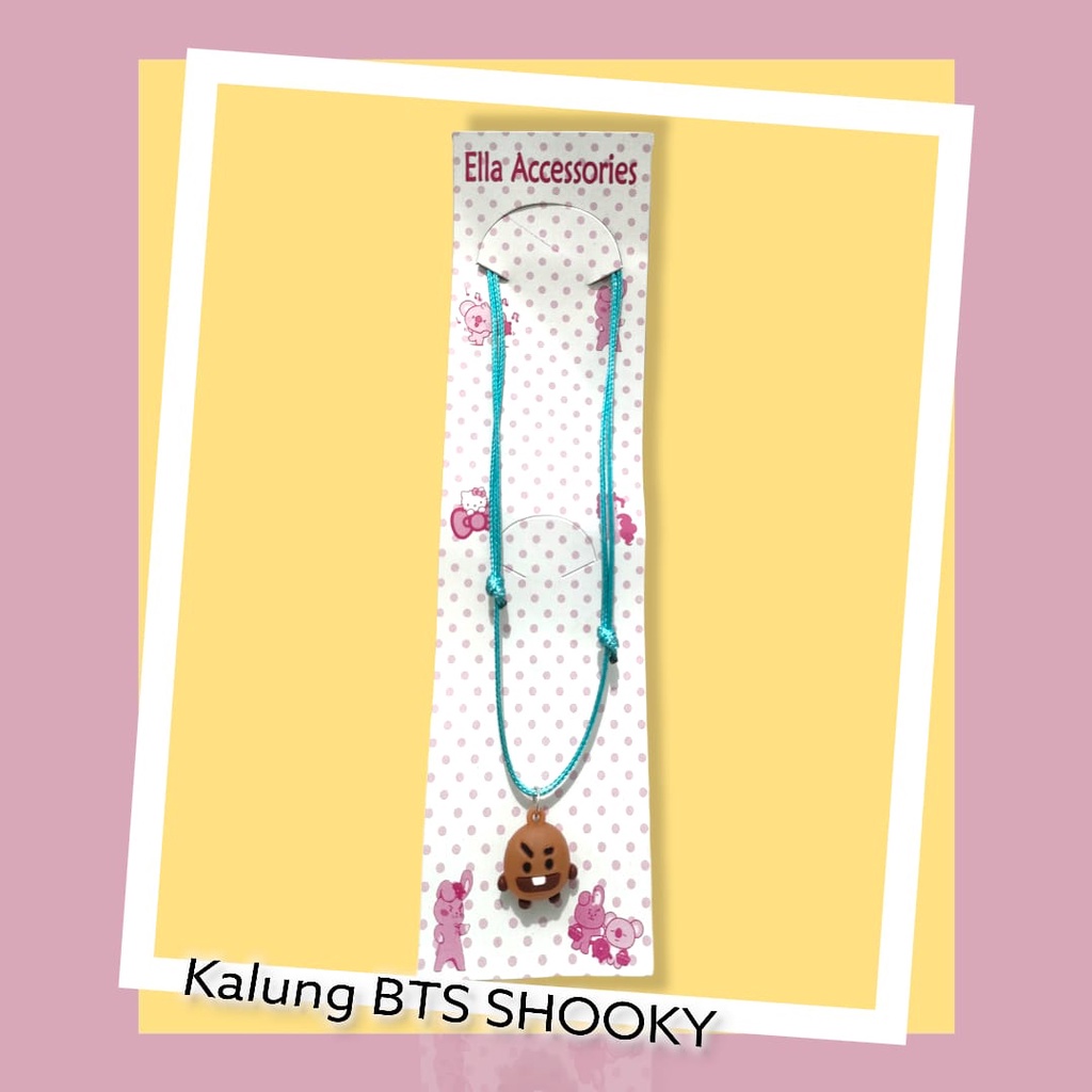 Kalung BTS BT21 Tali Kalung Kpop