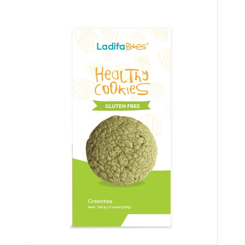 

Healthy Cookies Ladifabites - Green Tea Limited