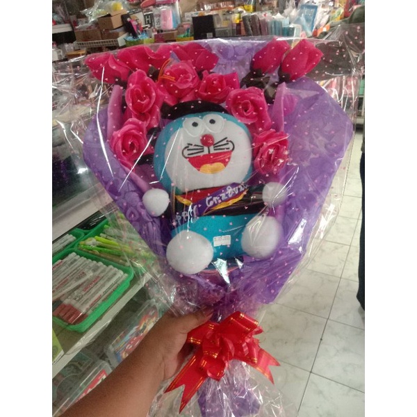 BUKET BONEKA DORAEMON
