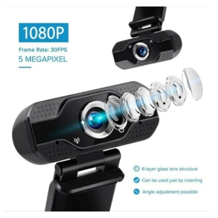 Webcam KRX FULL HD 1080P 2MP (USB Camera KRX 1080p WFH SFH) Webcam HD