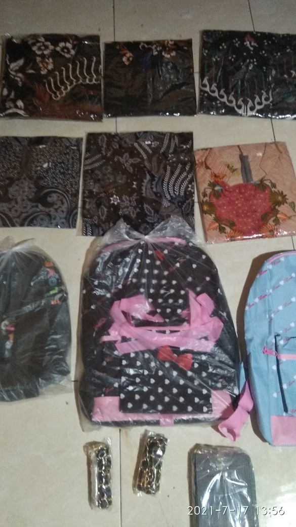 Batik Couple_maora Sania Ruffle Batik Couple Ori Ndoro Jowi Dnt Garansi Termurah